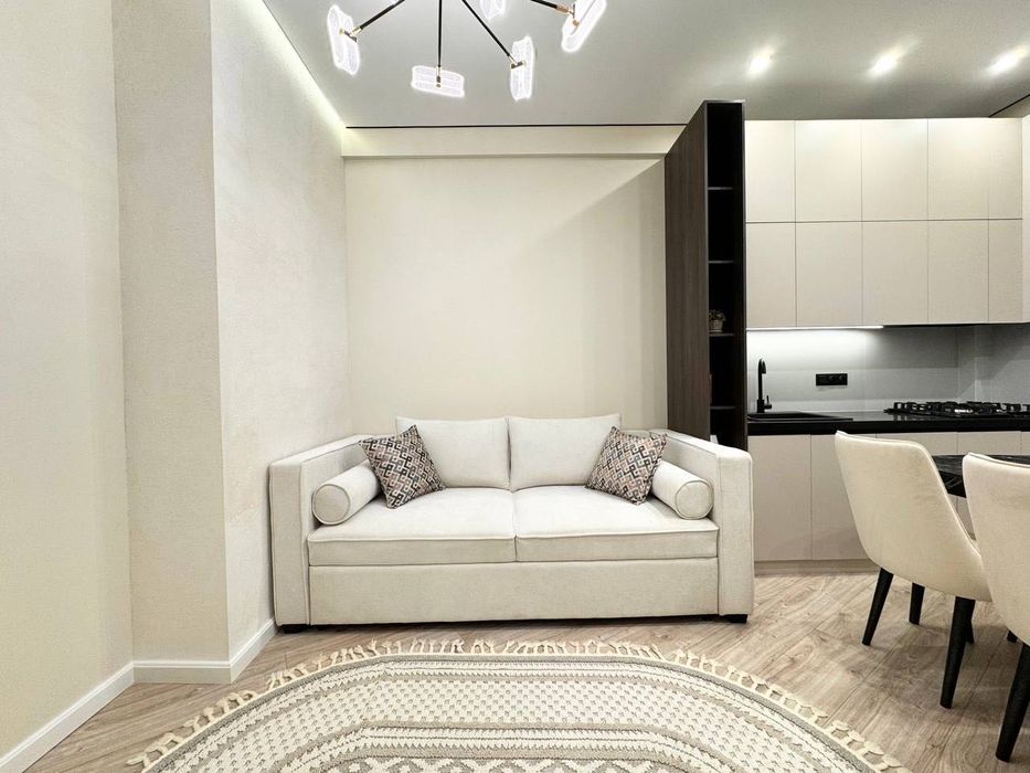 2-комнатная 46 м² — ЖК Mirabad City, Нукусская, Посольство России