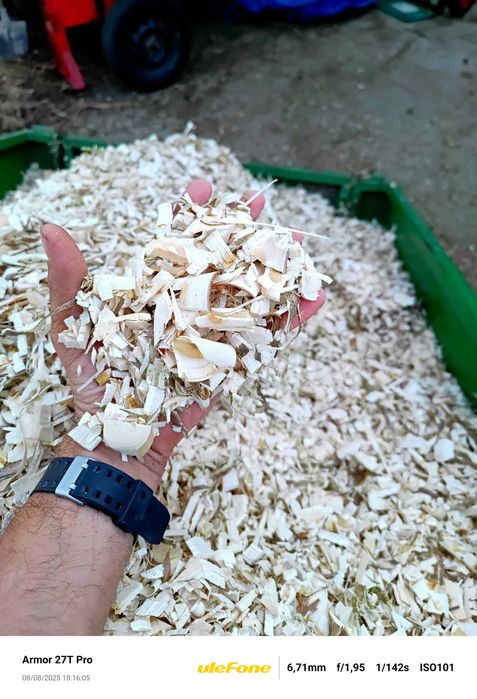 ЧЕРНИЧЕВ МУЛЧ - Натурален / Дървесен чипс /  Мулч Черница