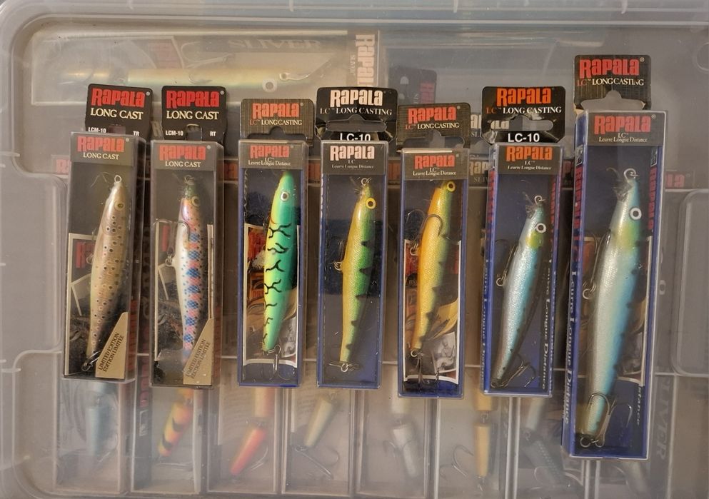 Воблери Rapala-TD9,RR8,SRRS7,LCM