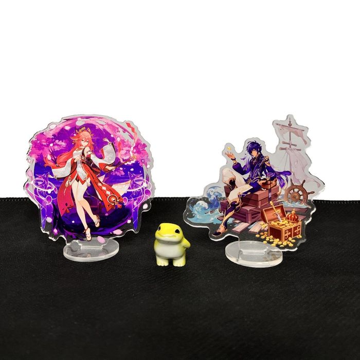 Акриловые фигурки по игре "Genshin Impact"