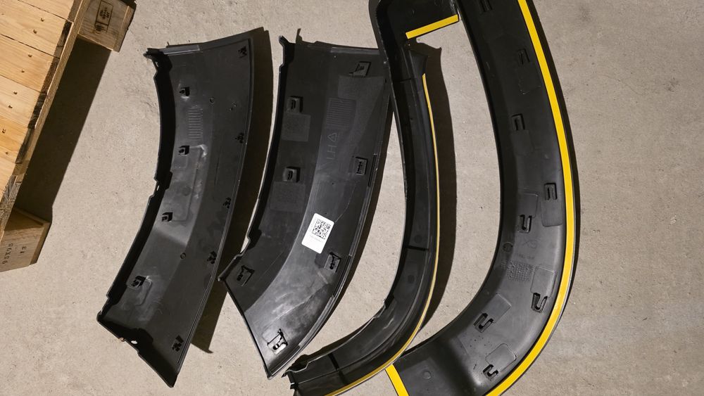 Вежди, лайсни за броня fiat Ducato 2014 + / boxer / Jumper