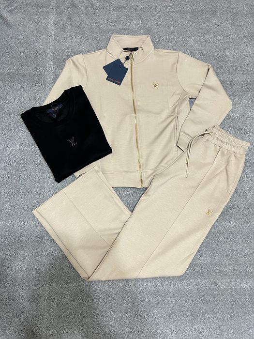 Trening de damă  3 piese cu pantalon evazat LV Miu