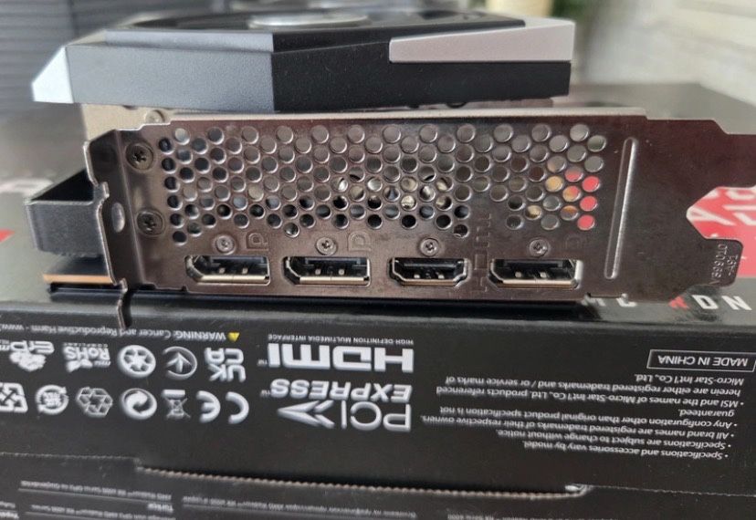 Placa video Rx6750xt 12gb