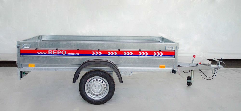 Remorca 750 kg 260x135 cm,Atv ,Basculabila Mono ax