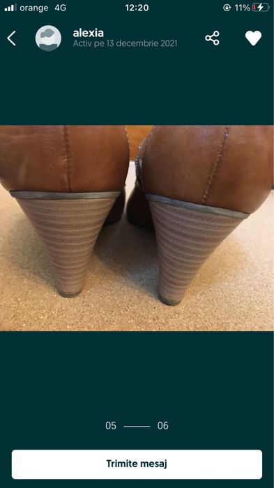 Pantofi tamaris mar. 40