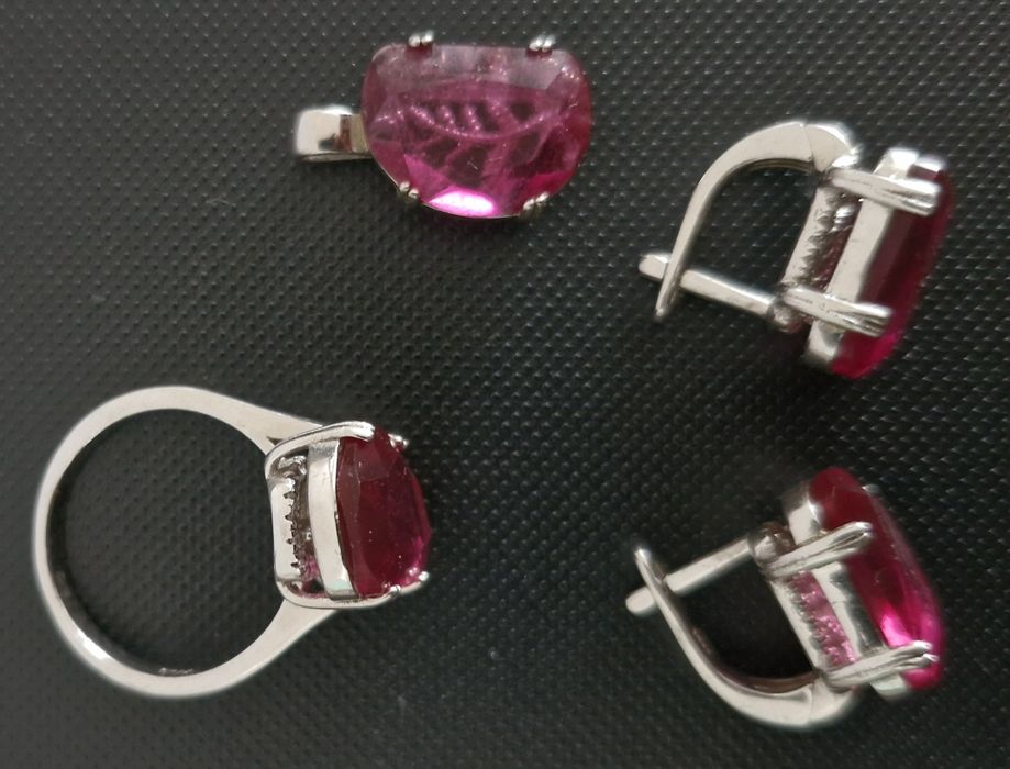 Set din argint, 3 piese