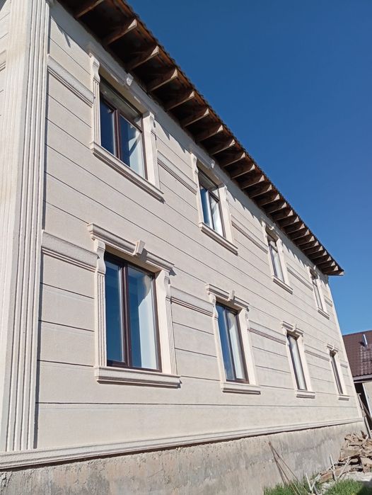 Жидкий травертин ( материал + работа)