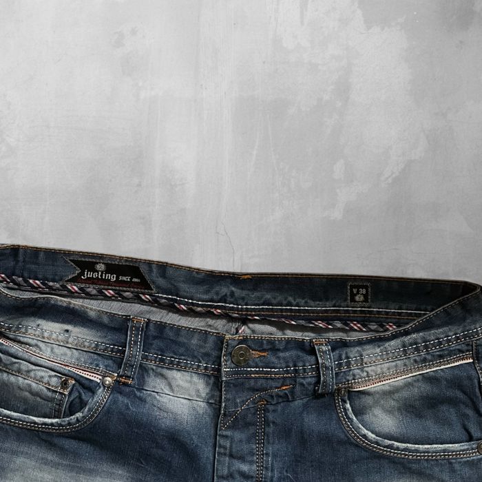 Мъжки скъсани дънки distressed ripped jeans