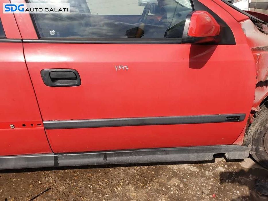 Usa Usi Portiera Portiere Dreapta Fata cu Rugina Opel Astra G 1998 - 2004 Culoare Y547