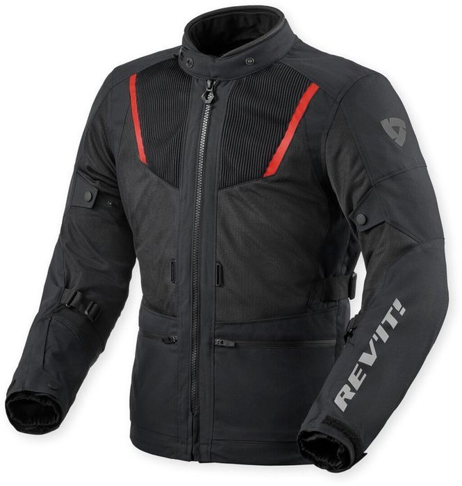 Geaca Moto Revit Levante 2 H2O gri inchis