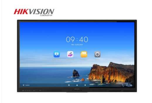 Интерактивный сенсорный панель Hikvision 65 андроид 13 8/64