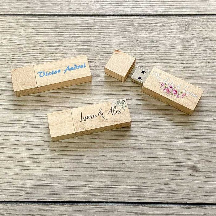 Stick din lemn USB 3.2