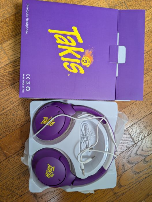 Casti Bluetooth branded Takis