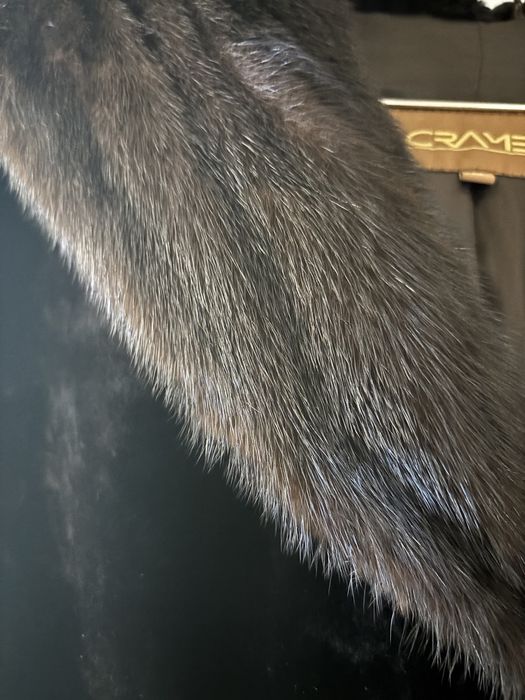 Натуральная мутоновая шуба