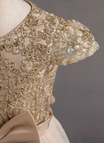 Винтажное детское пышное платье