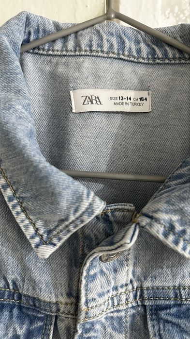 Джинсовый комбинезон ZARA для подростка