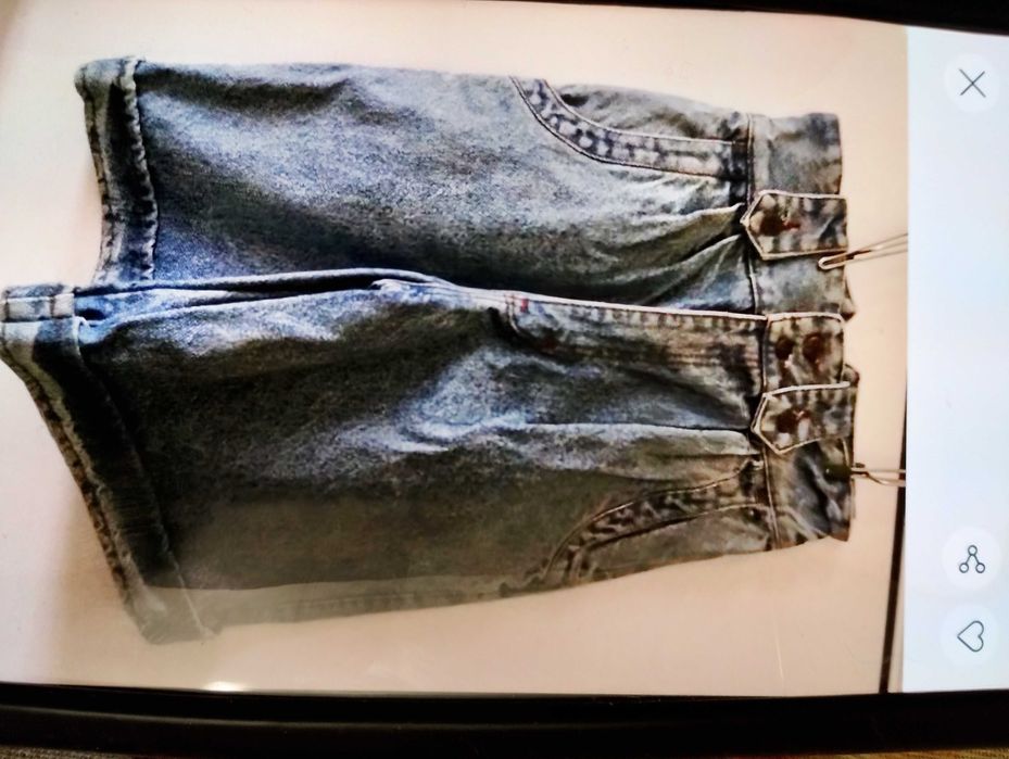 Дънки дълги, летни и черен официален панталон