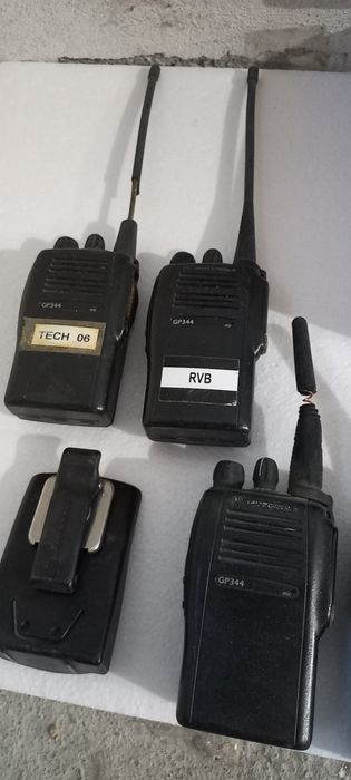 Stație radio profesionala portabila Motorola kenwood Stabo walkie talk