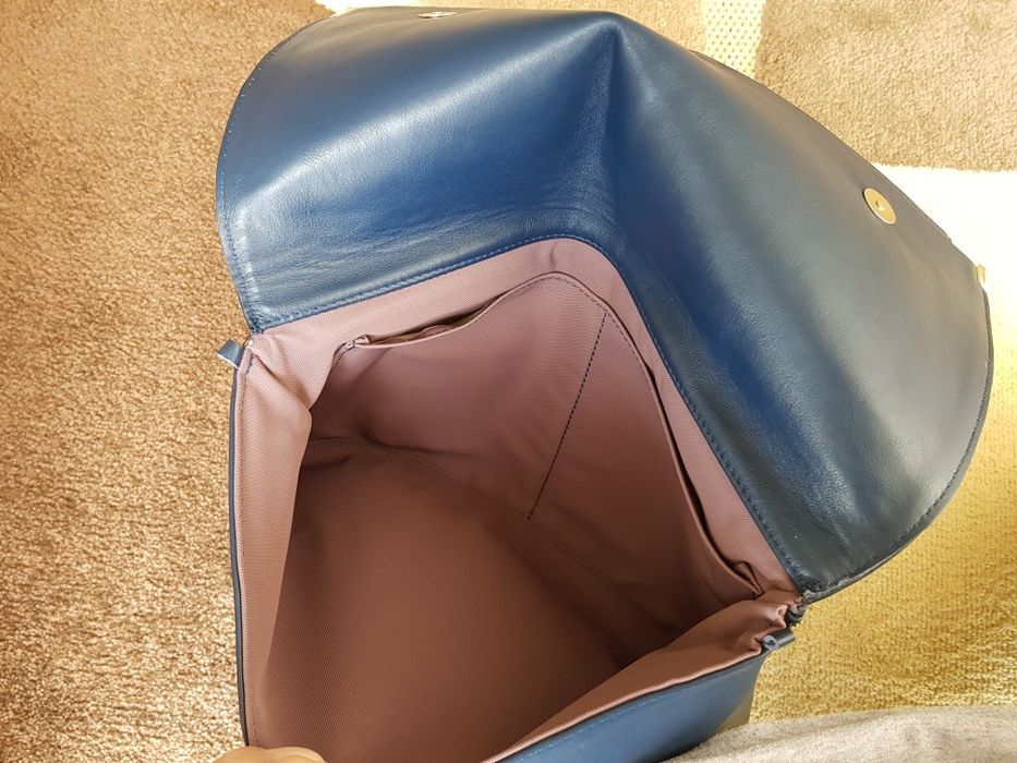 Geanta plic Gamuza piele naturala