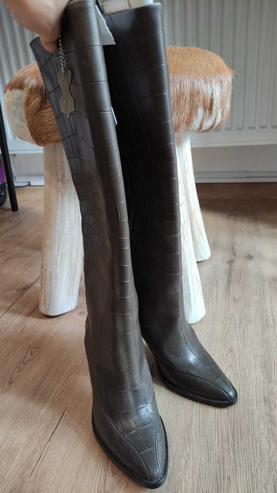 Cizme noi piele naturala