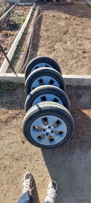 Диски с шинами на хендай акцент