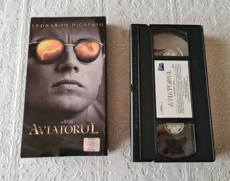 Filme Caseta Video VHS Aviatorul Leonardo Dicaprio Limba Romana