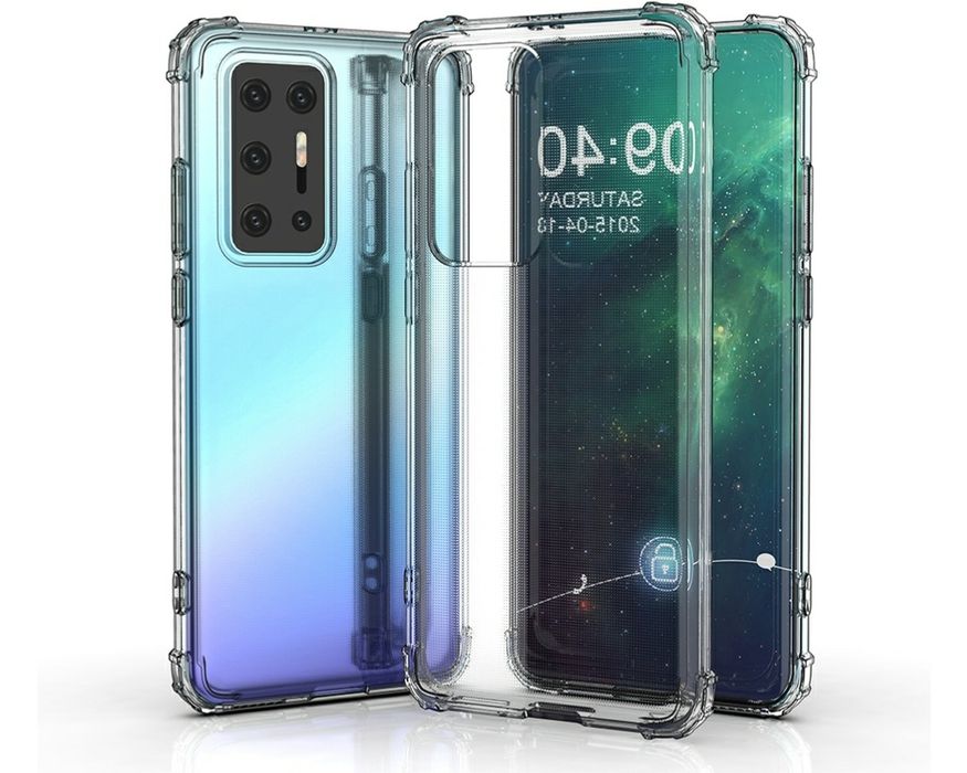 Прозрачен Силиконов Удароустойчив Кейс за Huawei P40 Lite Pro Nova 5T