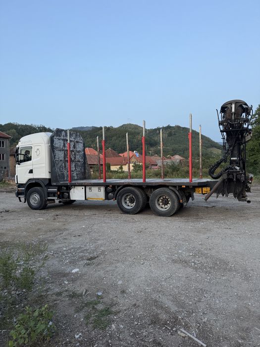 Camion forestier Scania