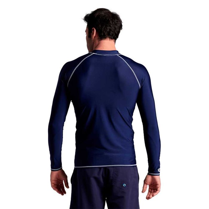 Футболка для плавания мужская Arena Rash Vest L/S Graphic