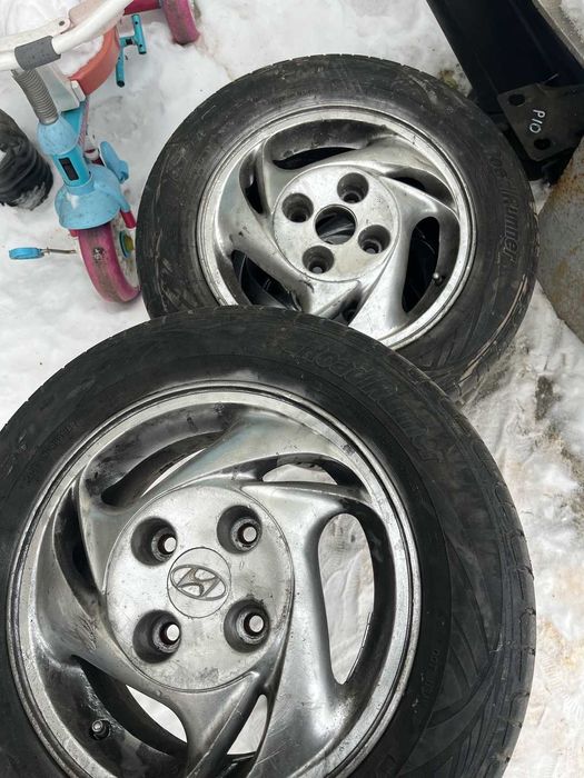 диски с резиной 4*114.3  R14