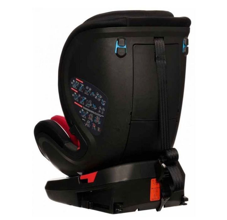 Детско столче за кола Zizito - Amadeo, с IsoFix, 0-36 kg, червенo