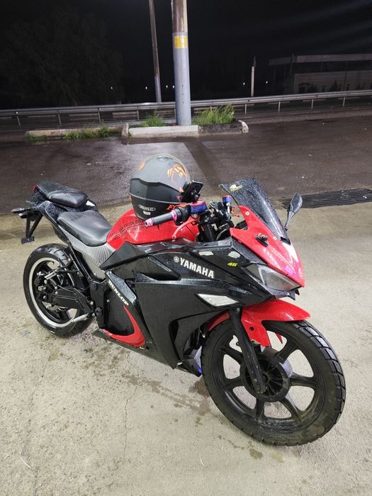 Yamaha r3 elektro bike