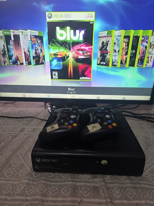 XBOX 360 Игровая приставка+70 ИГР