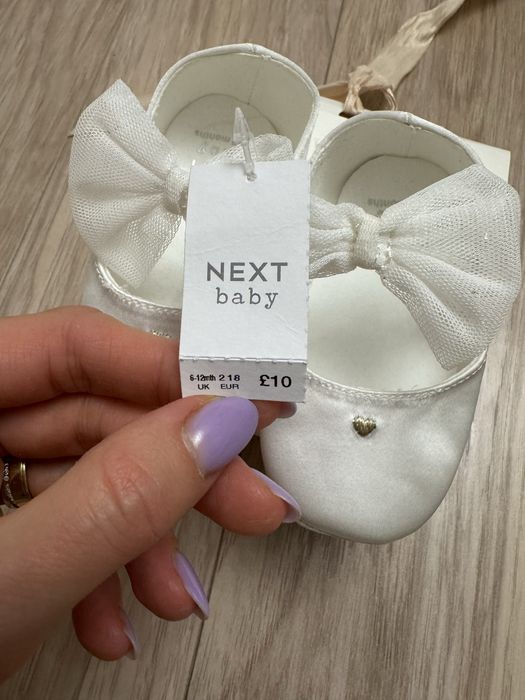 Pantofiori noi Next 6-12 luni
