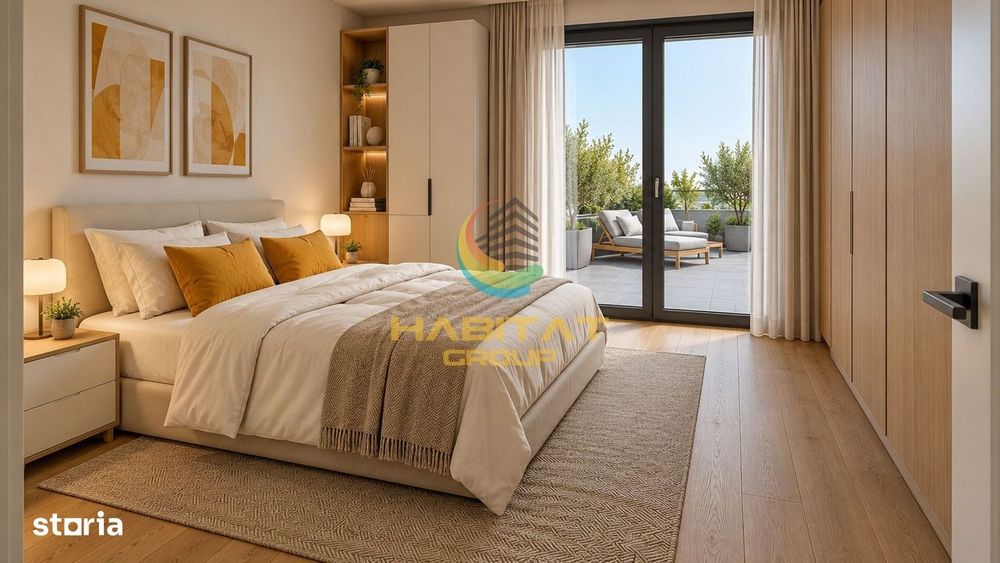 Apartament 4 camere cu terasa - Pallady
