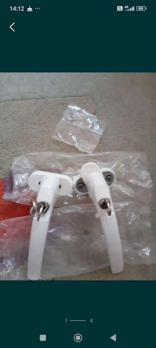 Mânere termopan cu cheie 2 seturi