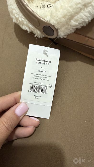 Детские Crocs Англия фирма George