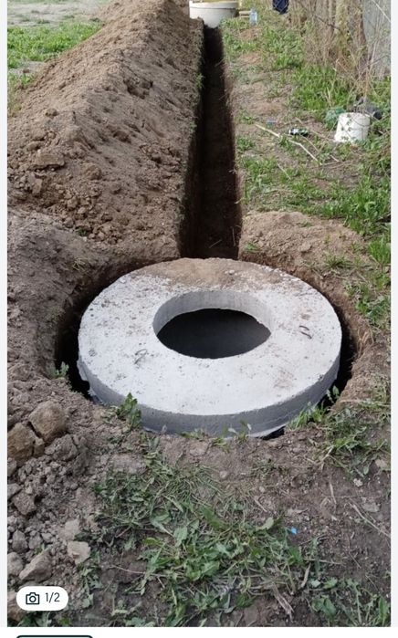 Септик туалет копка