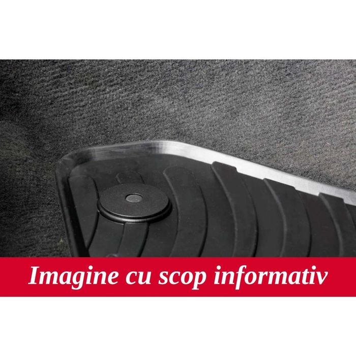 Set covorase auto din cauciuc Citroen Jumpy 05.2016-, Fiat Scudo 11.2022- (Manual), Peugeot Expert 05.2016-, Opel Vivaro 07.2019-, Toyota Proace 2016-, (Cargo), Negru, Gledring, 3 buc.