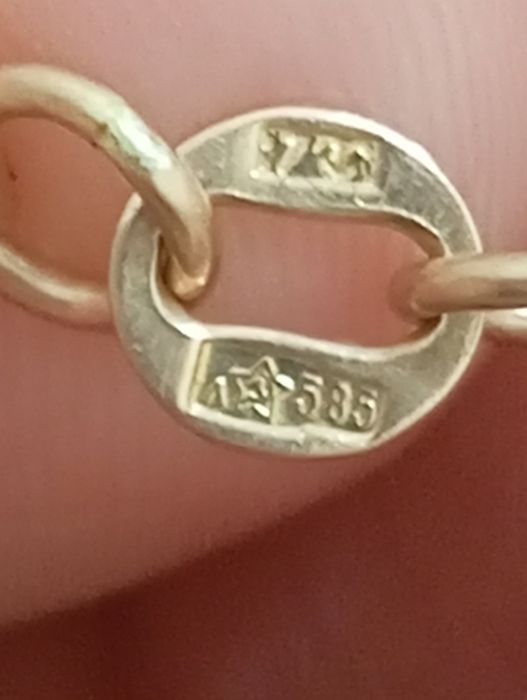 Tilla brasletlar 585 proba zavodskoy