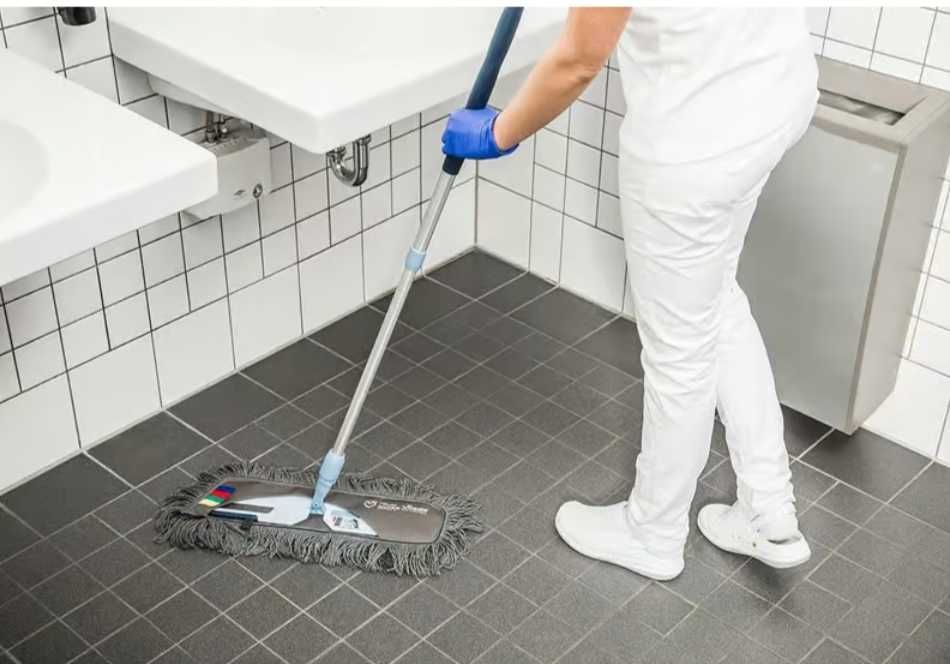 Комбиниран моп Vileda Professional Swep Single r-MicroTech сив 50 см