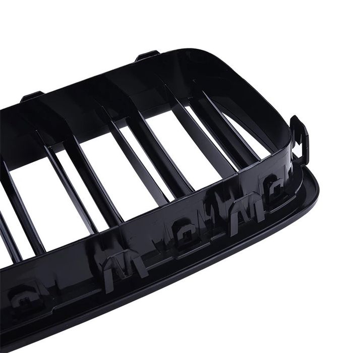 Set grile nari duble bara negru lucios Black Bmw F10 F11 seria 5 M