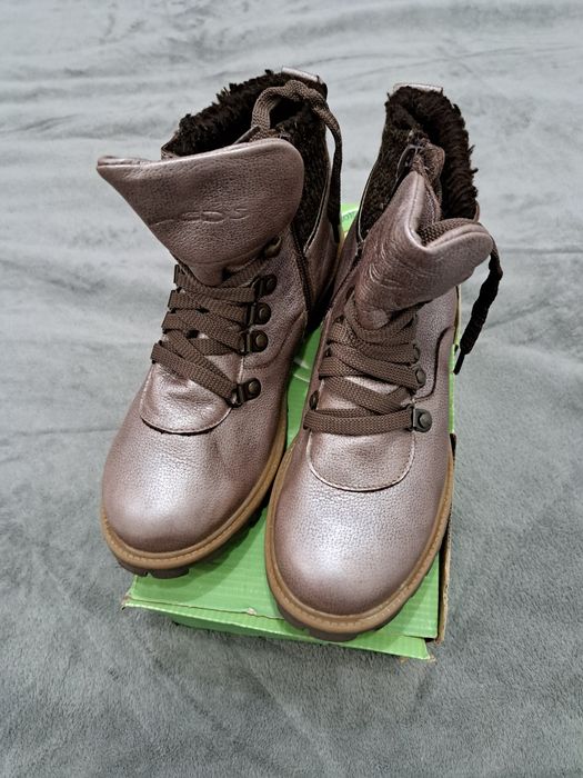 Зимни боти естествена кожа  35 номер