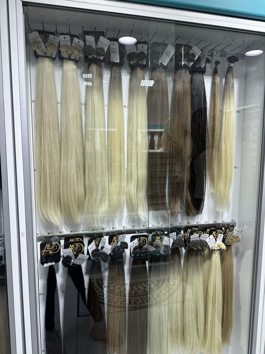 Екстеншъни от естествен косъм