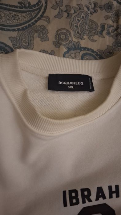 Продам свитшот dsquared2 с ибрагимовичем