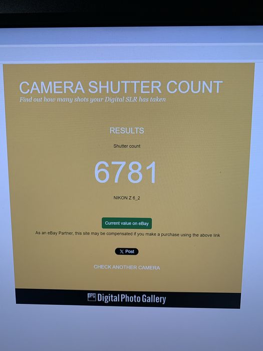 Nikon Z6 II Camera Mirrorless