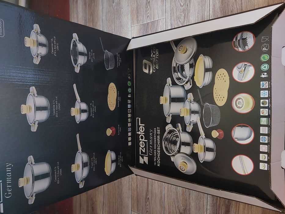 "Zepter" набор кастрюль.