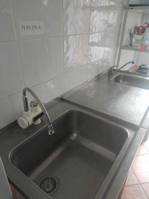 Неутрално оборудване , алпака мивки , маси , охладител  WMF за мляко