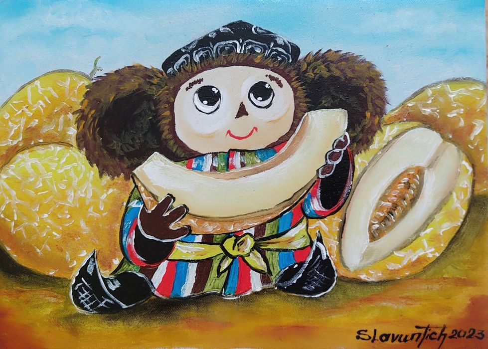 Тематические картины"Чебурашка в Узбекистане"