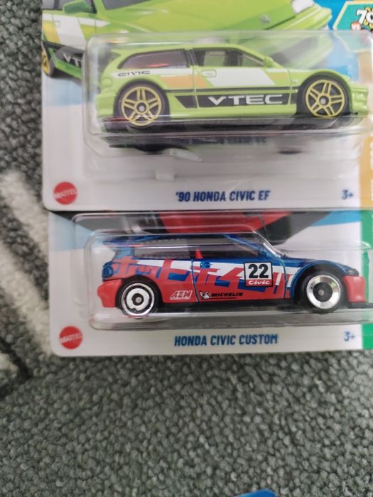 Hot wheels колички audi Honda